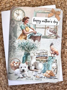 Handmade Mother’s Day Greeting Card